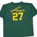 Single Stitch Pearl City Baseball Cotton Deluxe Graphic T-Shirt - XL Green Cotton