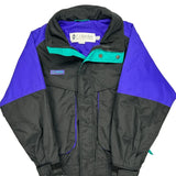 Age 10-12 Columbia Ski Jacket - Medium Black Nylon