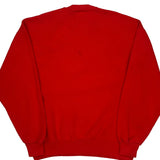 Made In USA Russell Athletic Football Sweatshirt - Large Red Cotton