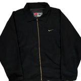 Nike Harrington Jacket - Large Black Polyester