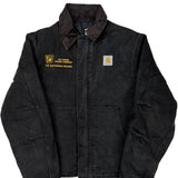Faded Carhartt Arctic Jacket - Medium Black Cotton