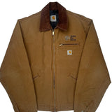 Kansas Gas Service Carhartt Jacket - Medium Brown Cotton