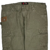 Wrangler Cargo Pants - 42W 32L Green Cotton