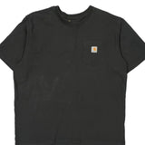 Carhartt T-Shirt - XL Black Cotton