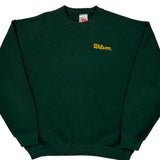 Wilson Sweatshirt - Large Green Cotton Blend