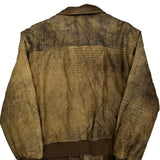 Unbranded Oversized Leather Jacket - Large Brown Leather