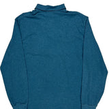 Polo By Ralph Lauren Long Sleeve Polo Shirt - Large Blue Cotton