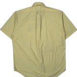 Blake Ralph Lauren Short Sleeve Shirt - Medium Yellow Cotton