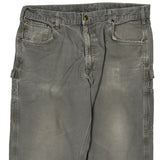 Carhartt Carpenter Pants - 36W 31L Gray Cotton