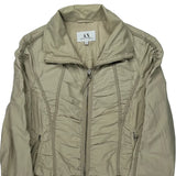 Armani Exchange Bomber Jacket - XS Beige Polyester