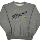 St. Louis Rams N.F.L. Football Sweatshirt - Large Grey Cotton