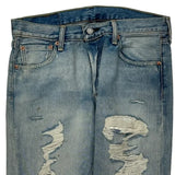 501 Levis Jeans - 32W 29L Light Wash Cotton