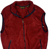 Timberland Vest - Large Red Polyester