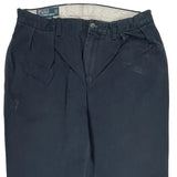 Polo By Ralph Lauren Trousers - 31W 30L Navy Cotton