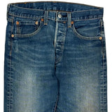 501 Levis Jeans - 31W 34L Blue Cotton