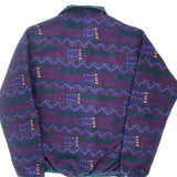 Made In USA Columbia Aztec T Snap Fleece - Medium Purple Polyester