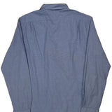 Polo By Ralph Lauren Slim Fit Shirt - Large Blue Cotton