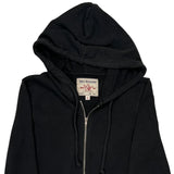 True Religion Studded Hoodie - Medium Black Cotton