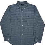 Ralph Lauren Checked Shirt - XL Blue Cotton