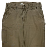Carhartt Double Knee Carpenter Pants - 36W 30L Khaki Cotton