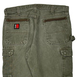 Wrangler Cargo Pants - 36W 31L Green Cotton