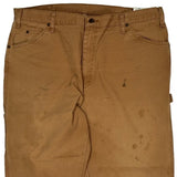 Dickies Carpenter Trousers - 38W 30L Brown Cotton