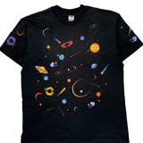 Fruit Of The Loom Single Stitch T-Shirt - XL Black Cotton