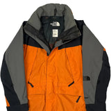 The North Face Waterproof Ski Jacket - Medium Orange Nylon