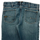 Unbranded Double Knee Jeans - 34W 28L Blue Denim