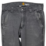 Carhartt Carpenter Trousers - 30W 29L Grey Cotton