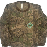 Mossy Oak Break-Up Unbranded Camo Long Sleeve T-Shirt - 2XL Camo Cotton