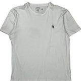 Polo By Ralph Lauren T-Shirt - Medium White Cotton