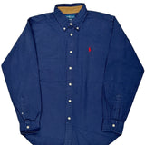 Age 16-18 Ralph Lauren Shirt - Large Blue Cotton