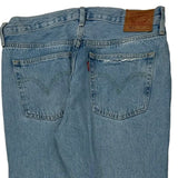 Levis 501 Jeans - 33W US 10 Light Wash Cotton