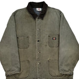 Dickies Jacket - 2XL Gray Cotton