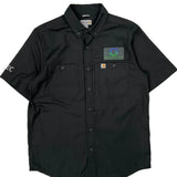 Greentech Renewables Carhartt Short Sleeve Shirt - Large Black Cotton