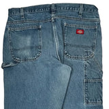 Dickies Carpenter Jeans - 36W 34L Blue Cotton