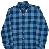 Polo By Ralph Lauren Checked Shirt - Medium Blue Cotton