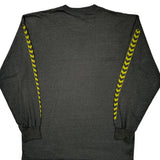 Nike Long Sleeve T-Shirt - Large Grey Cotton