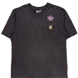 Carhartt T-Shirt - Large Gray Cotton