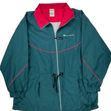 Champion Windbreaker - XL Green Polyester