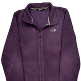 The North Face Fleece Jacket - Large Purple Polyester