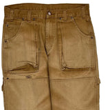 Dickies Carpenter Trousers - 32W 30L Brown Cotton