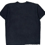 Surfing Quiksilver Graphic T-Shirt - Medium Black Cotton