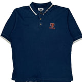 Bears Lee Sport Graphic Polo Shirt - Large Blue Cotton