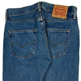 501 Levis Jeans - 32W 29L Blue Cotton