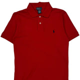 Age 10-12 Polo By Ralph Lauren Polo Shirt - Large Red Cotton