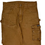 Unbranded Cargo Trousers - 34W 32L Brown Cotton