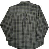 Chaps Ralph Lauren Checked Shirt - XL Green Cotton