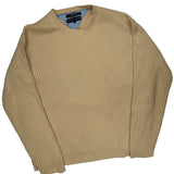 Tommy Hilfiger Sweater - Large Beige Cotton